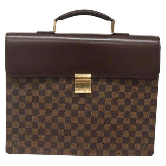 Louis Vuitton Altona Brown Canvas Briefcase Bag (Pre-Owned) - Picture 1 of 16
